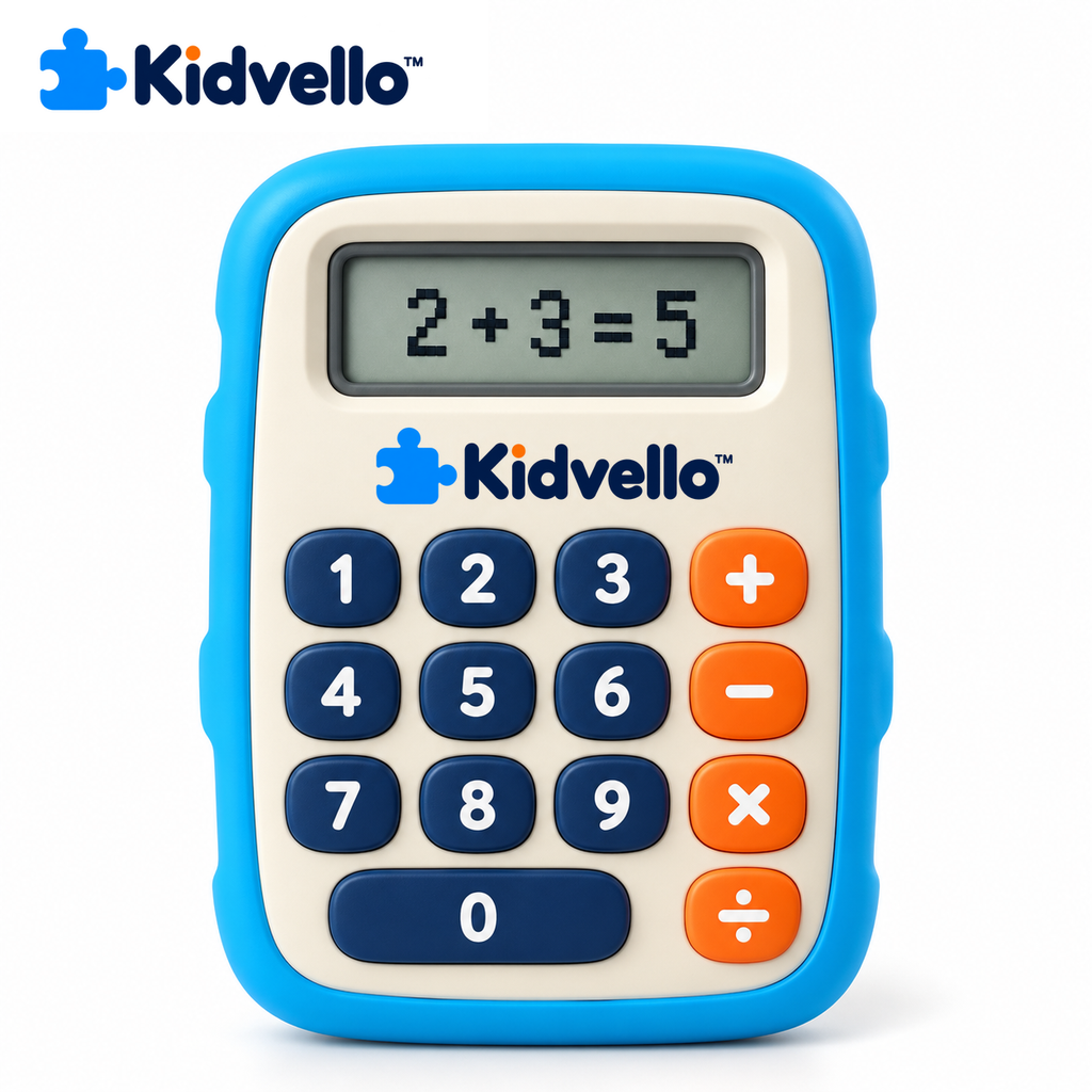 Kidvello™ Arithmetic Learning Device — White background product image