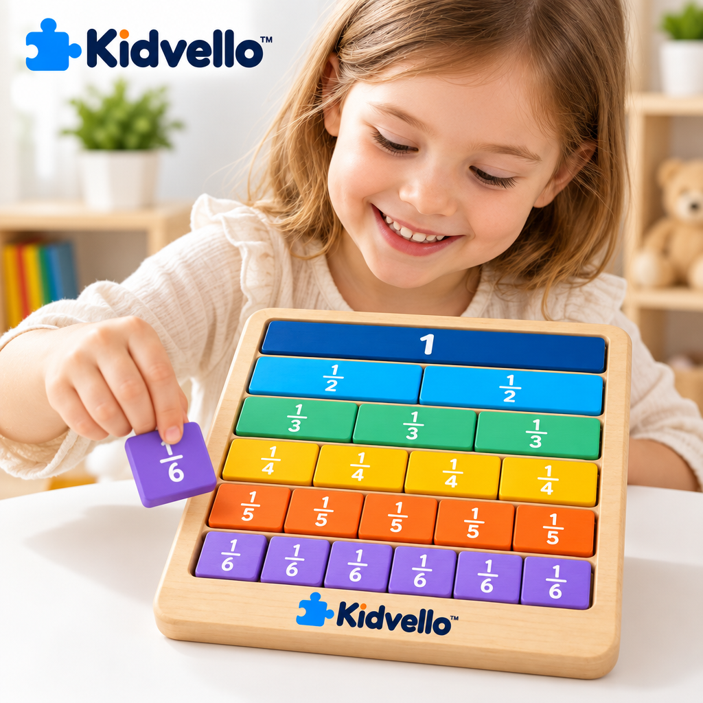 Kidvello™ Colorful Fraction Learning Board — Product image 3