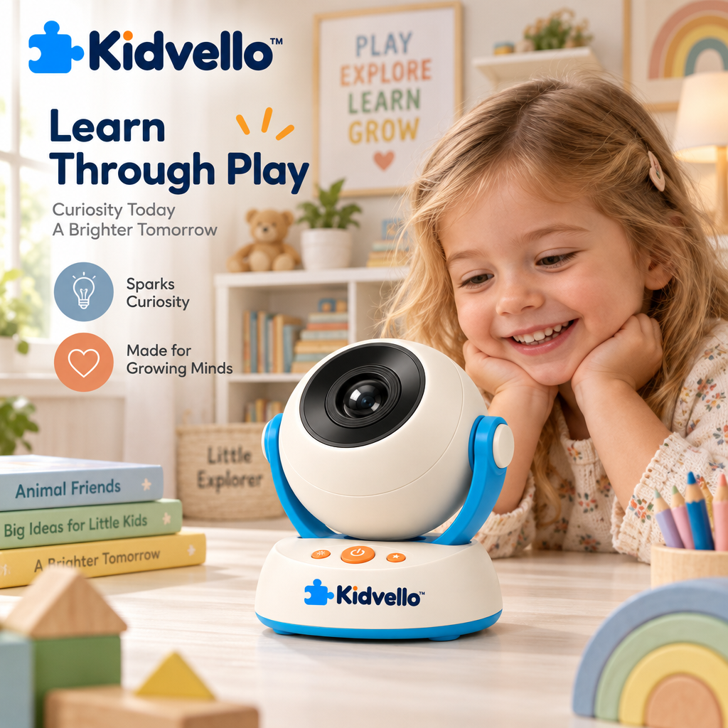 Kidvello™ Kids’ Astronomy Projector — Lifestyle view