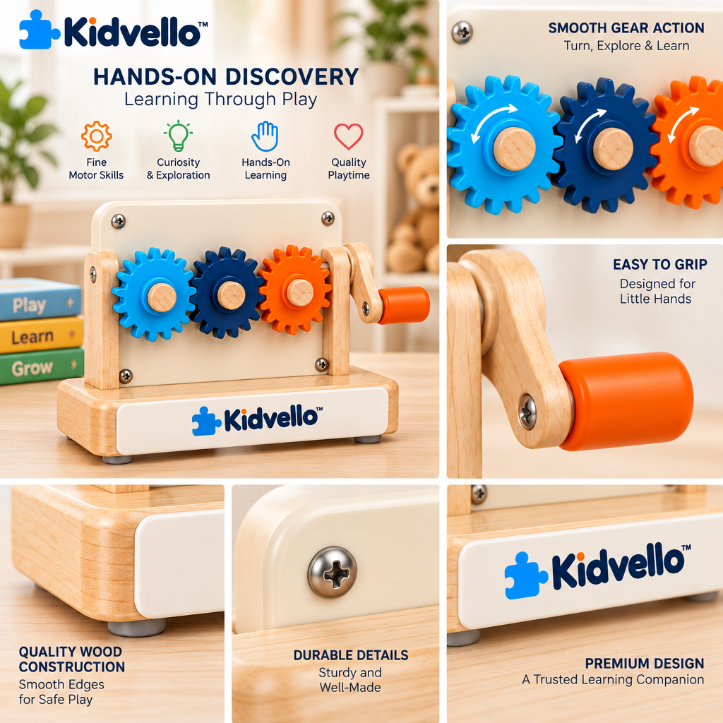 Kidvello™ Kids’ Mechanical Transmission Model — Product details image