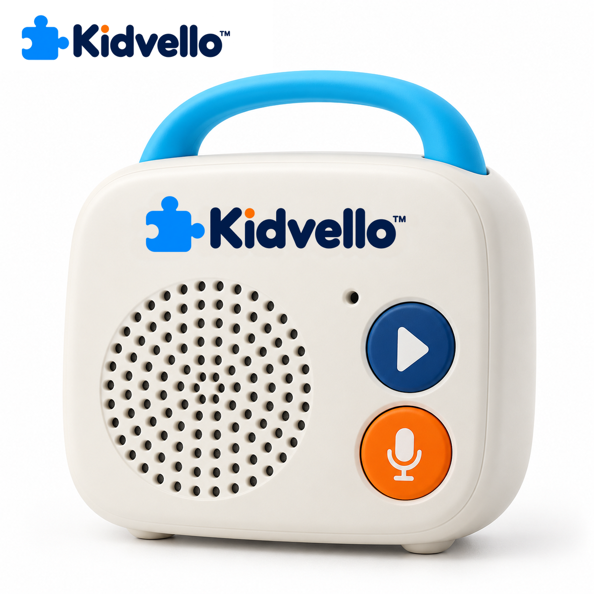 Kidvello™ Kids’ Recordable Story Player — White background product image