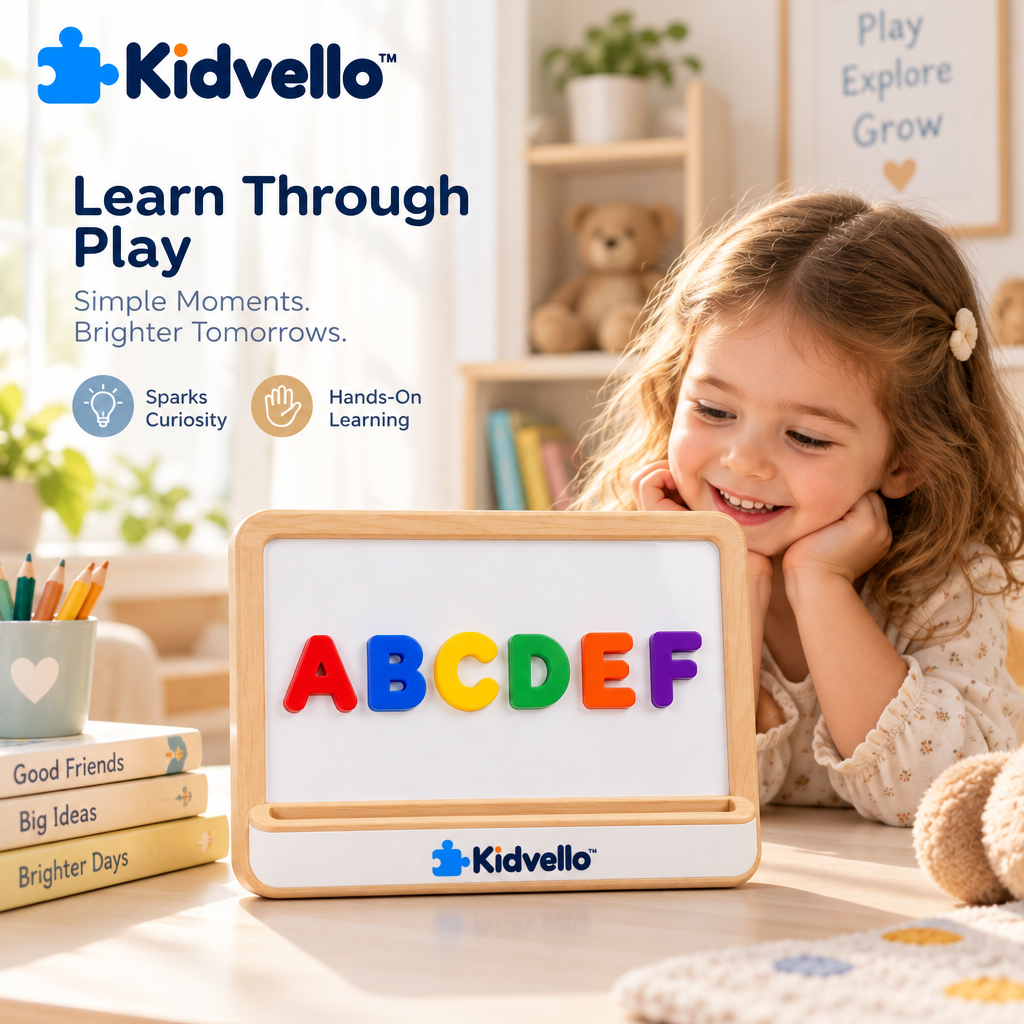 Kidvello™ Magnetic Letter Spelling Board — Product image 2