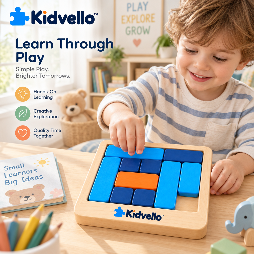 Kidvello™ Sliding Logic Puzzle Board — Product image 2